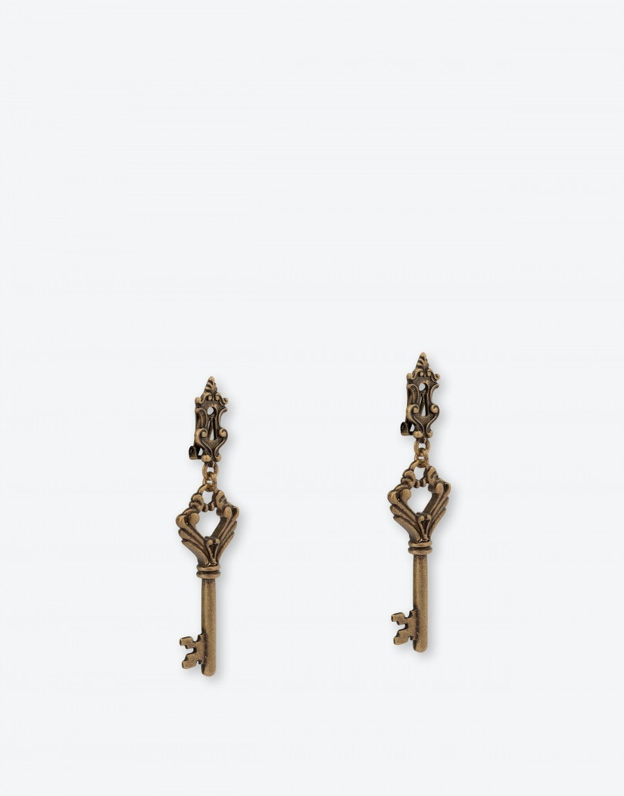 BAROQUE KEY DROP EARRINGS - 2
