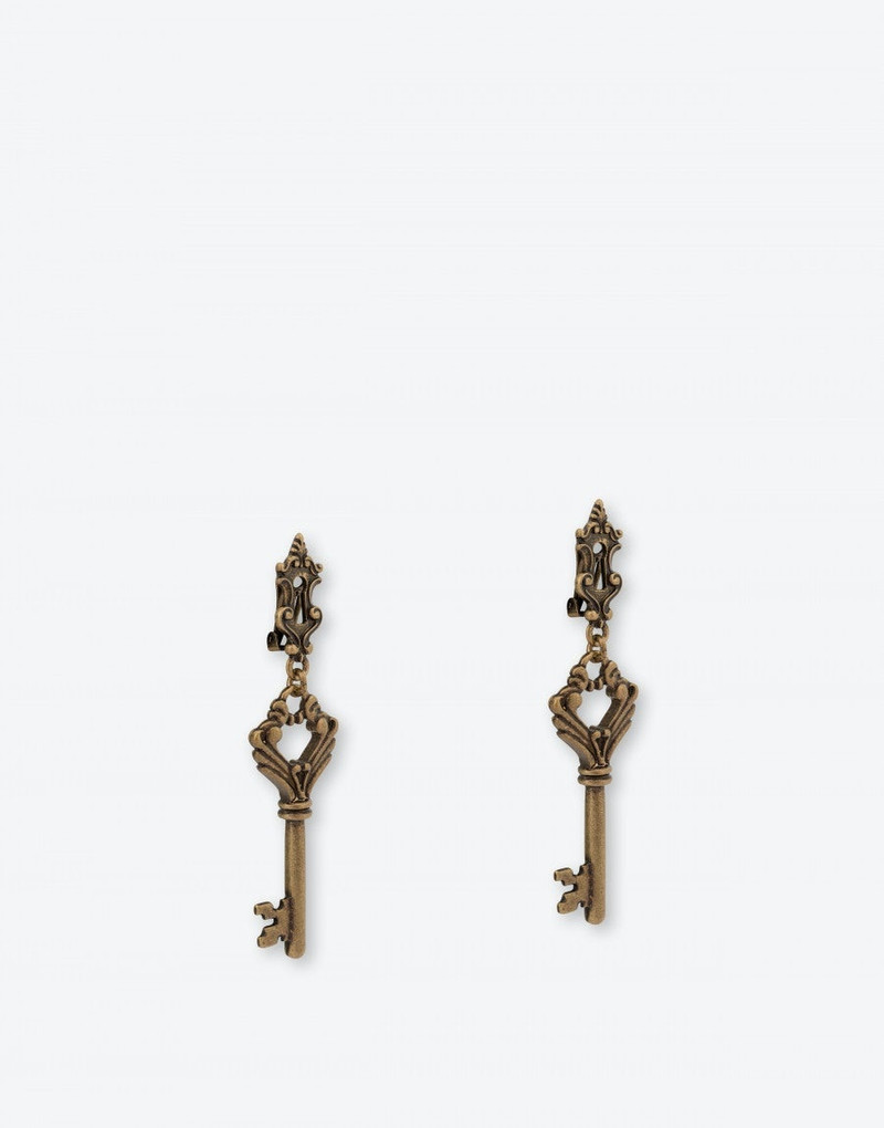 Moschino BAROQUE KEY DROP EARRINGS outlook