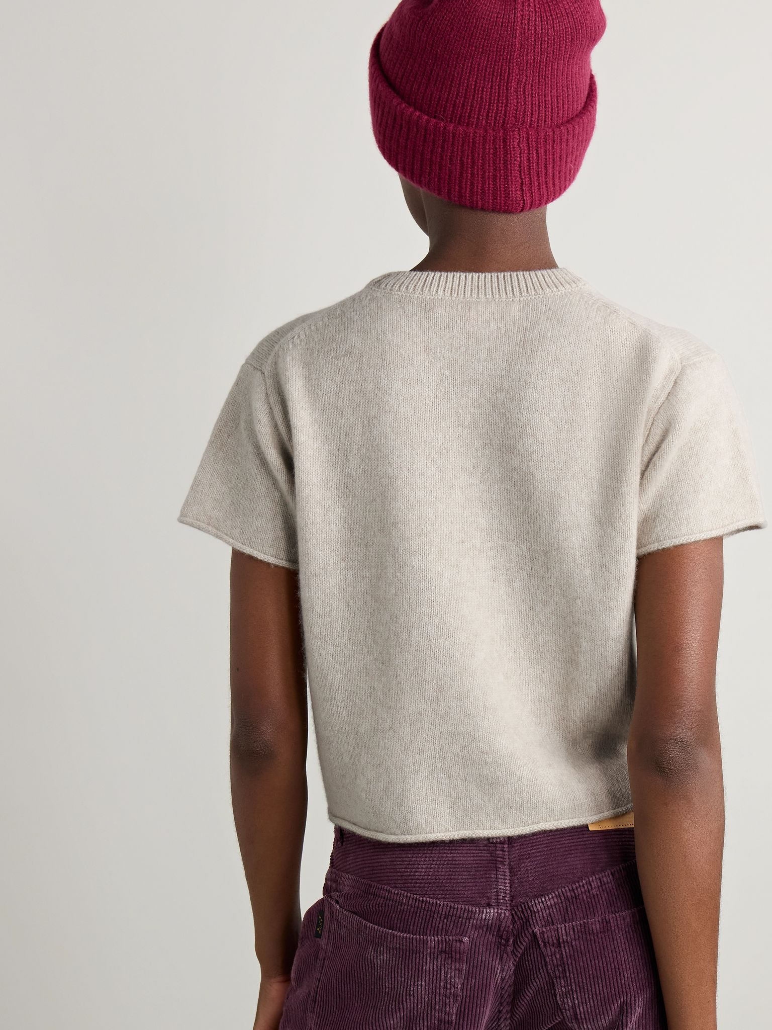 Cashmere sweater Ecru - 4