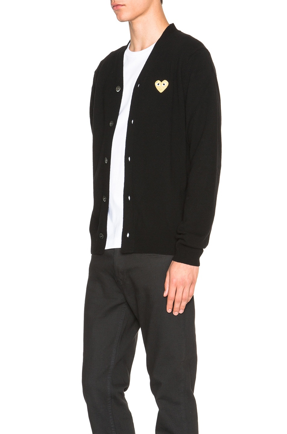 Cardigan with Gold Emblem - 3