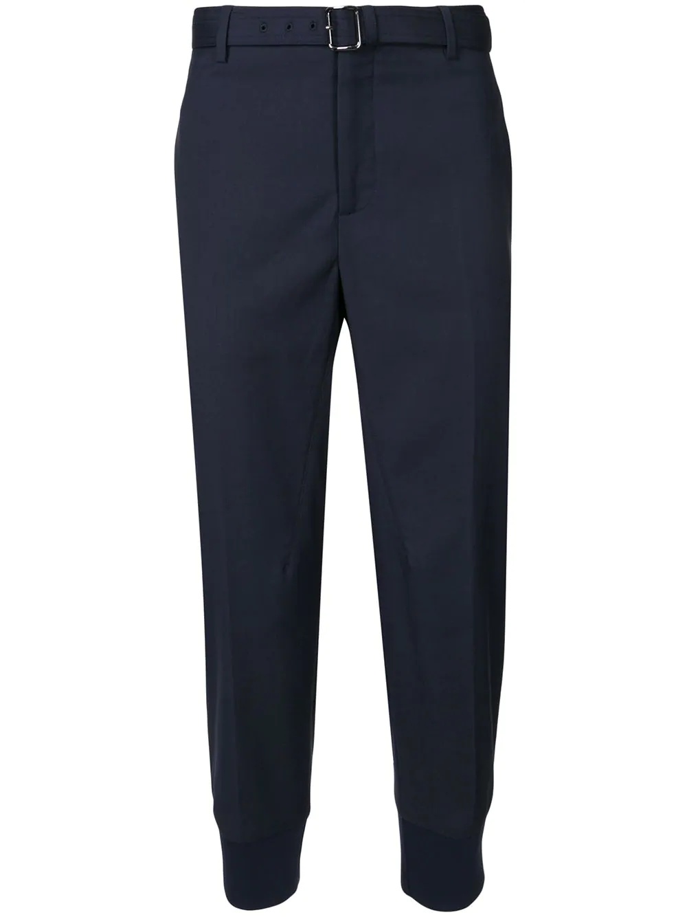 belted tapered trousers - 1