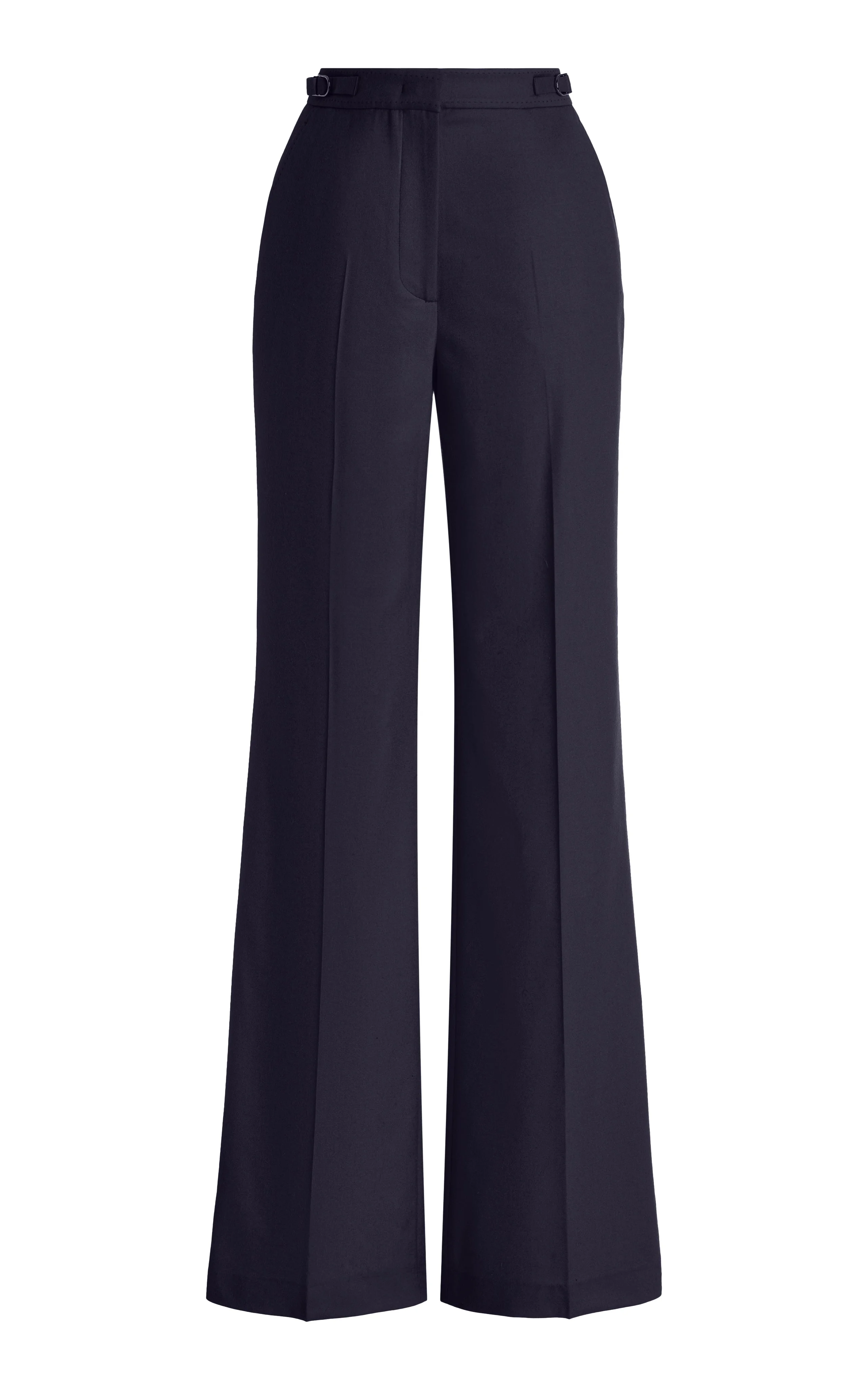 Vesta Pant in Navy Wool - 1