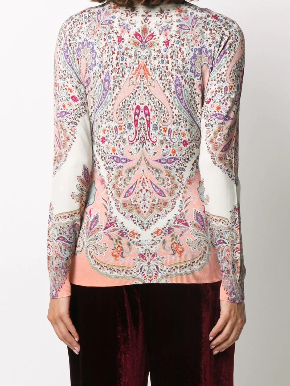 paisley-pattern jumper - 4