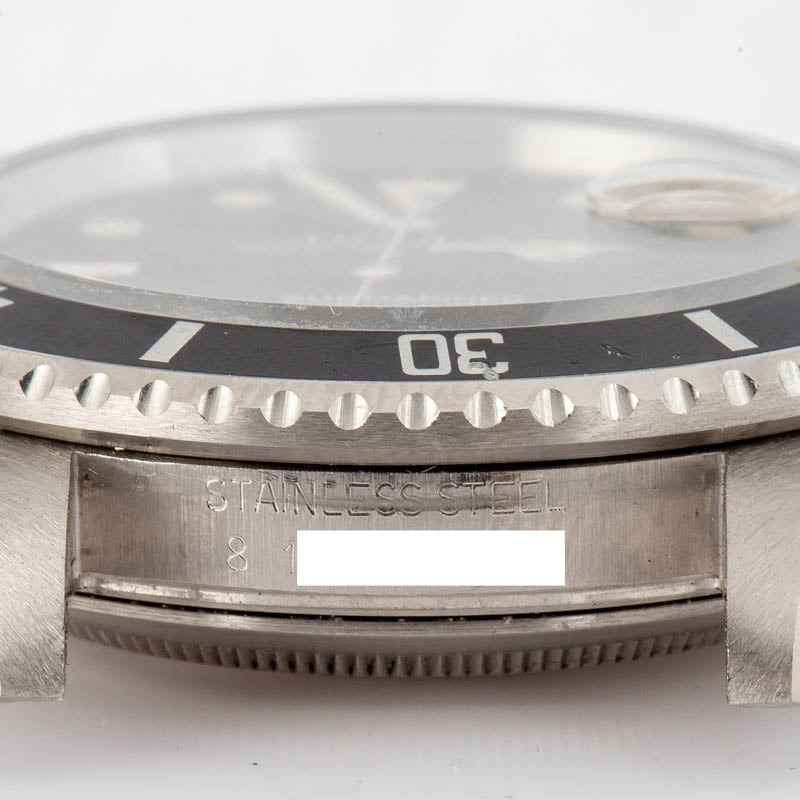 Vintage Rolex Submariner 16800 Black Dial - 7