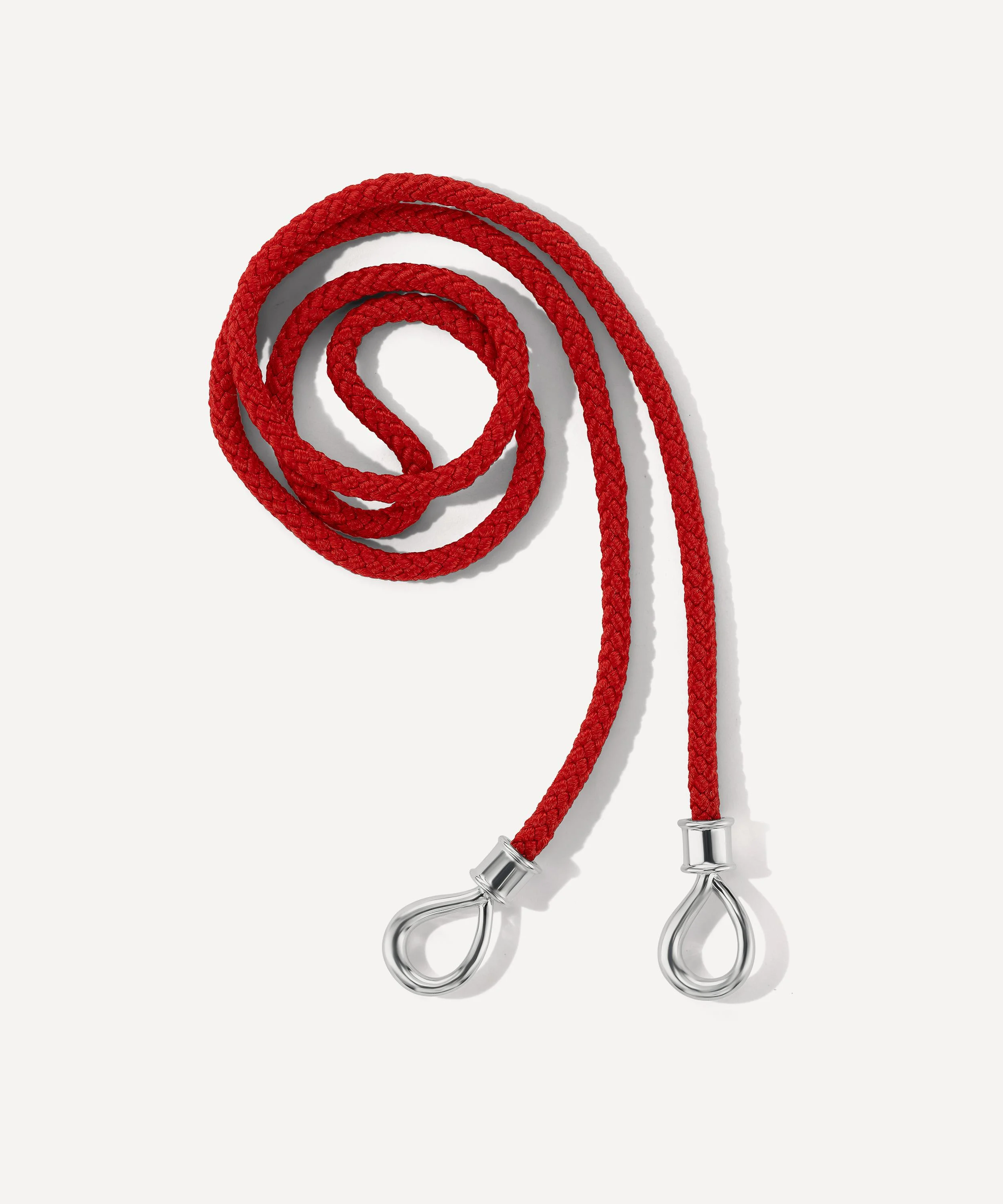 Sterling Silver String Project in Original Loops Necklace - 1