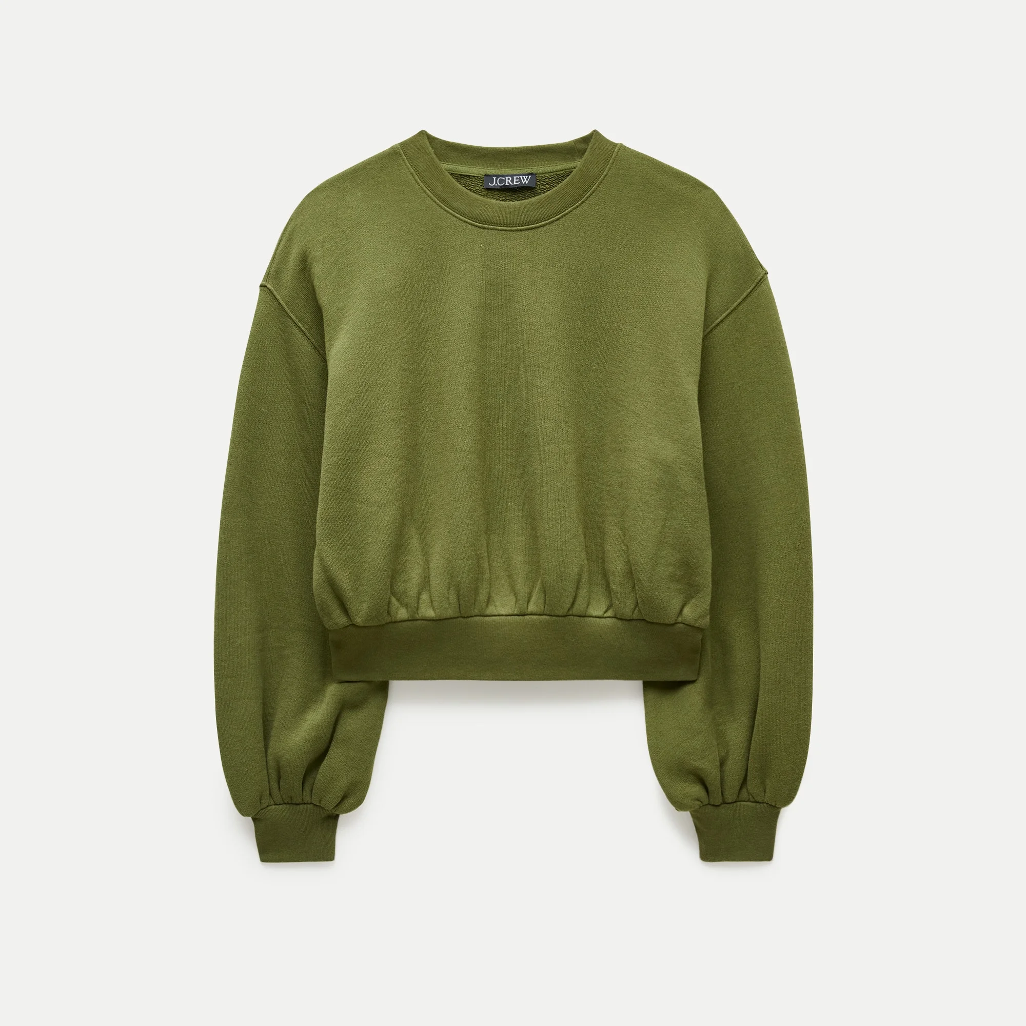 Heritage terry blouson-sleeve sweatshirt - 1