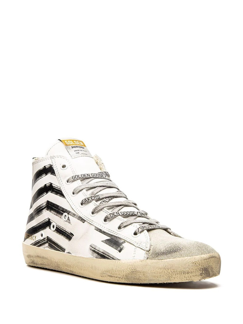 Golden Goose Francy high-top sneakers outlook