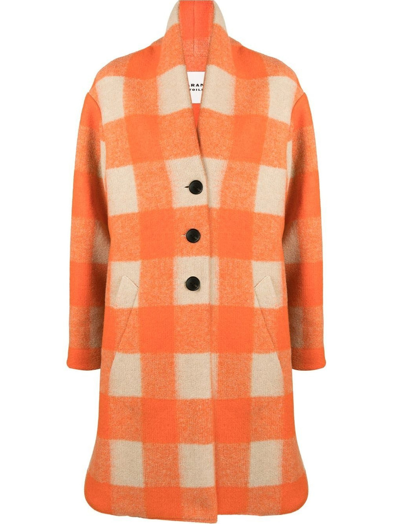 Gabriel checked coat 1