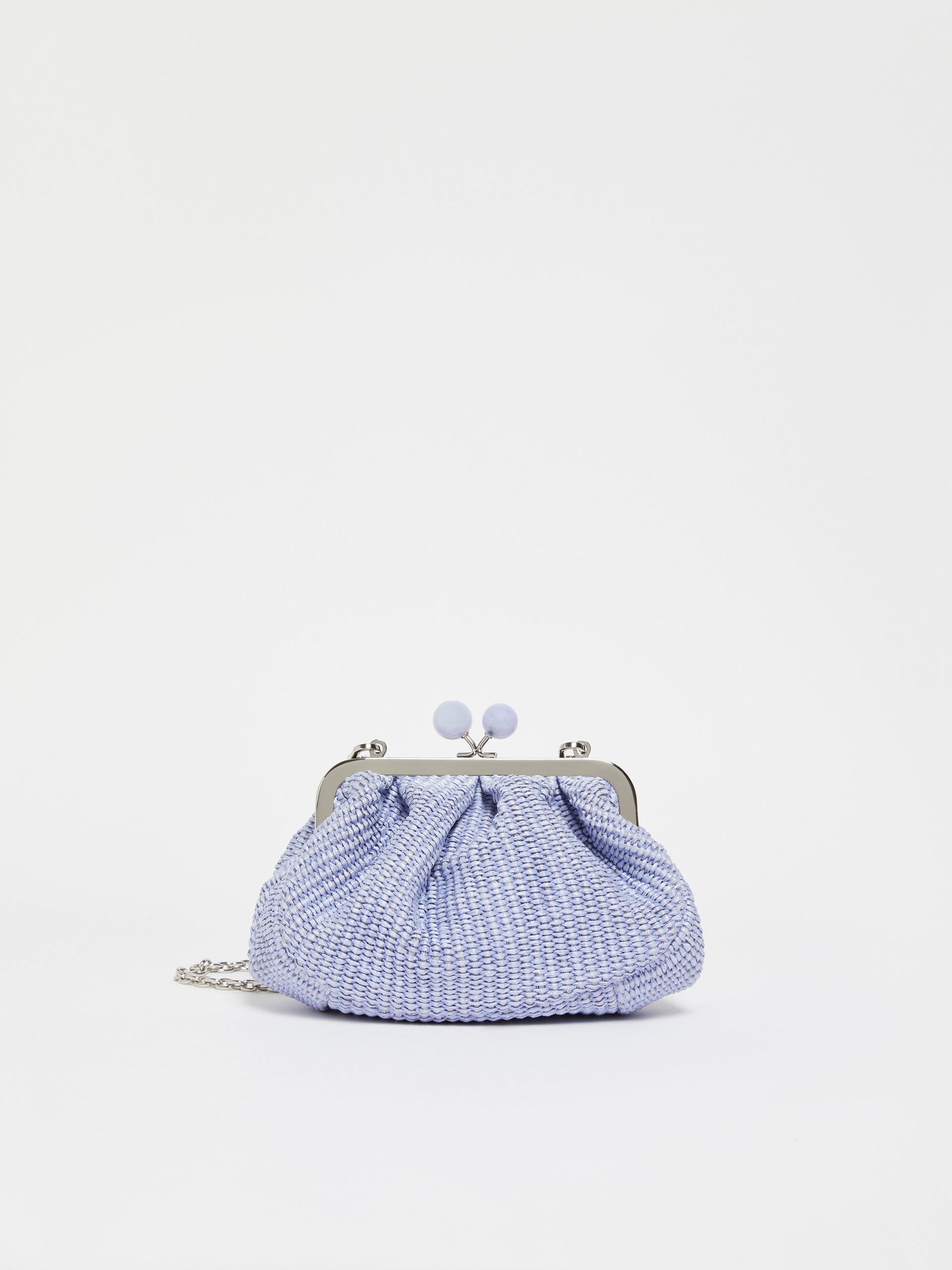 PALMAS Small raffia-effect Pasticcino Bag 1