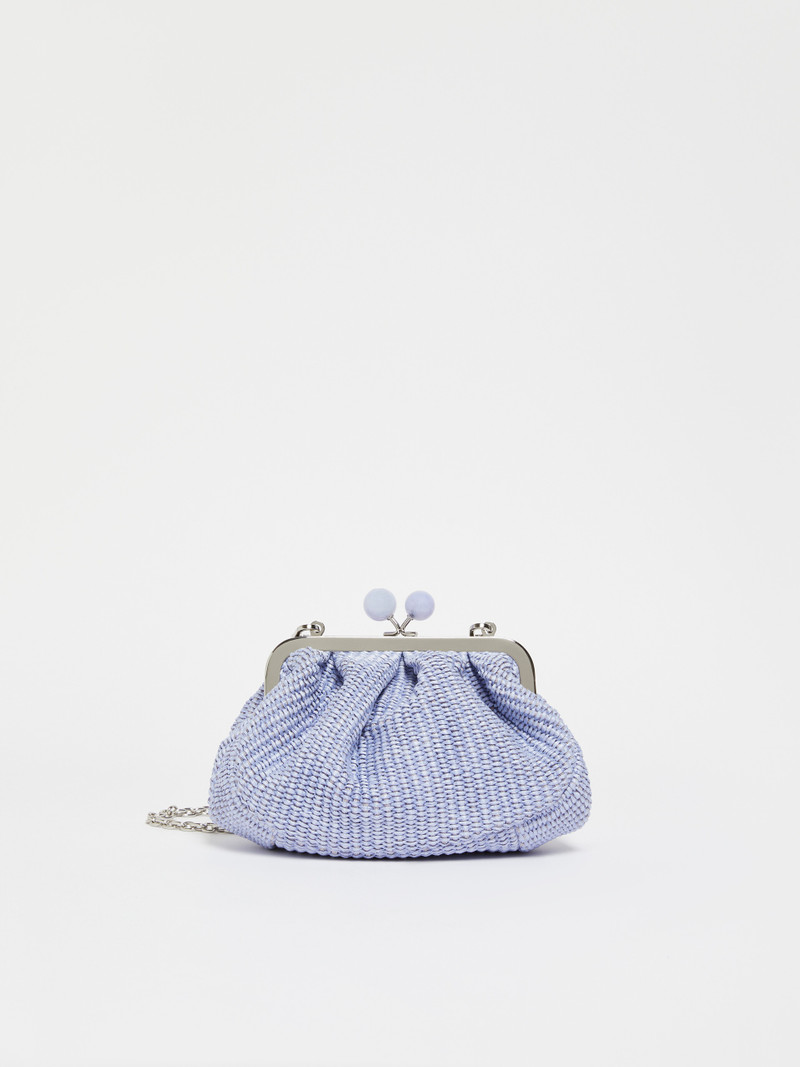 PALMAS Small raffia-effect Pasticcino Bag 1