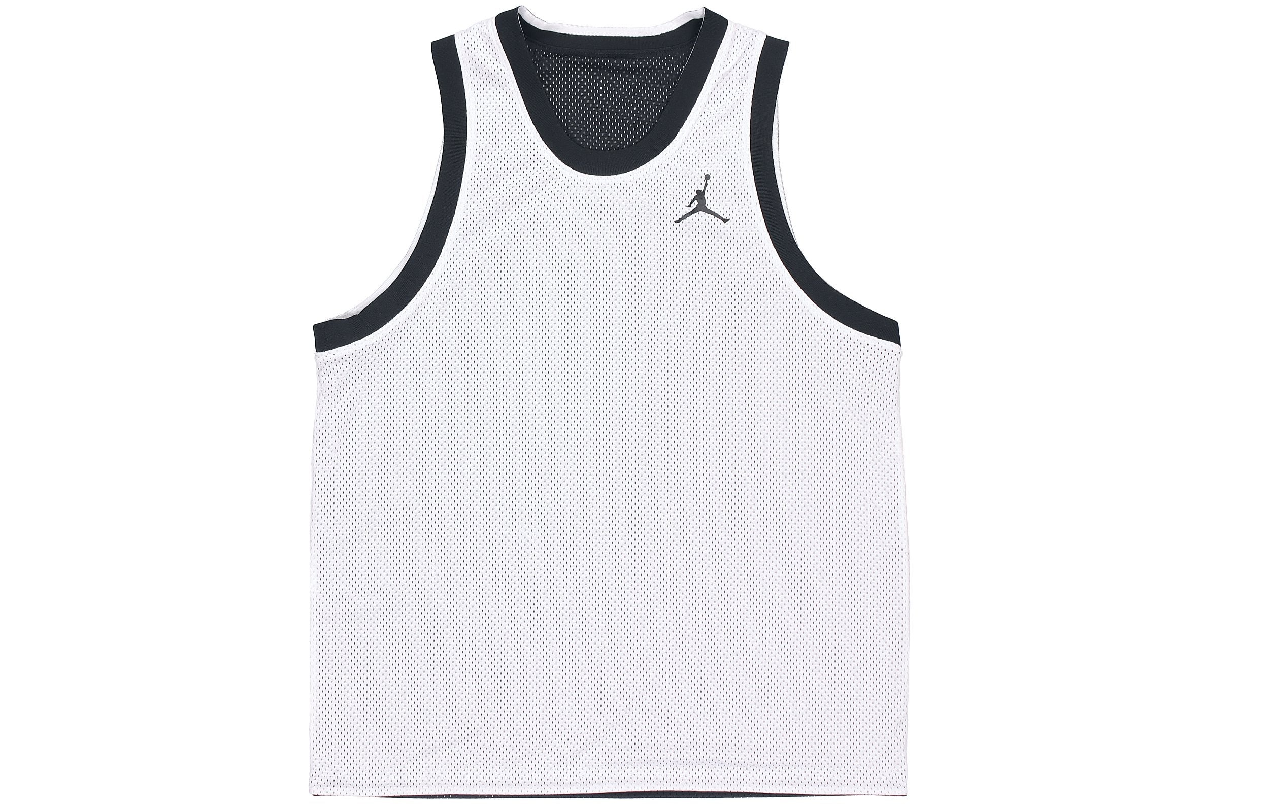 Men's Air Jordan Sport Dna Logo Printing Reversible Breathable Basketball Sports Black Vest DA7235-0 - 2
