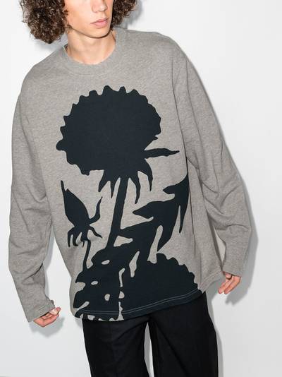 Craig Green flower print sweatshirt outlook