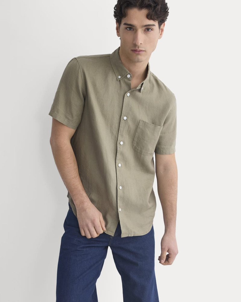 EVERLANE THE CLASSIC SHORT-SLEEVE SHIRT IN LINEN outlook