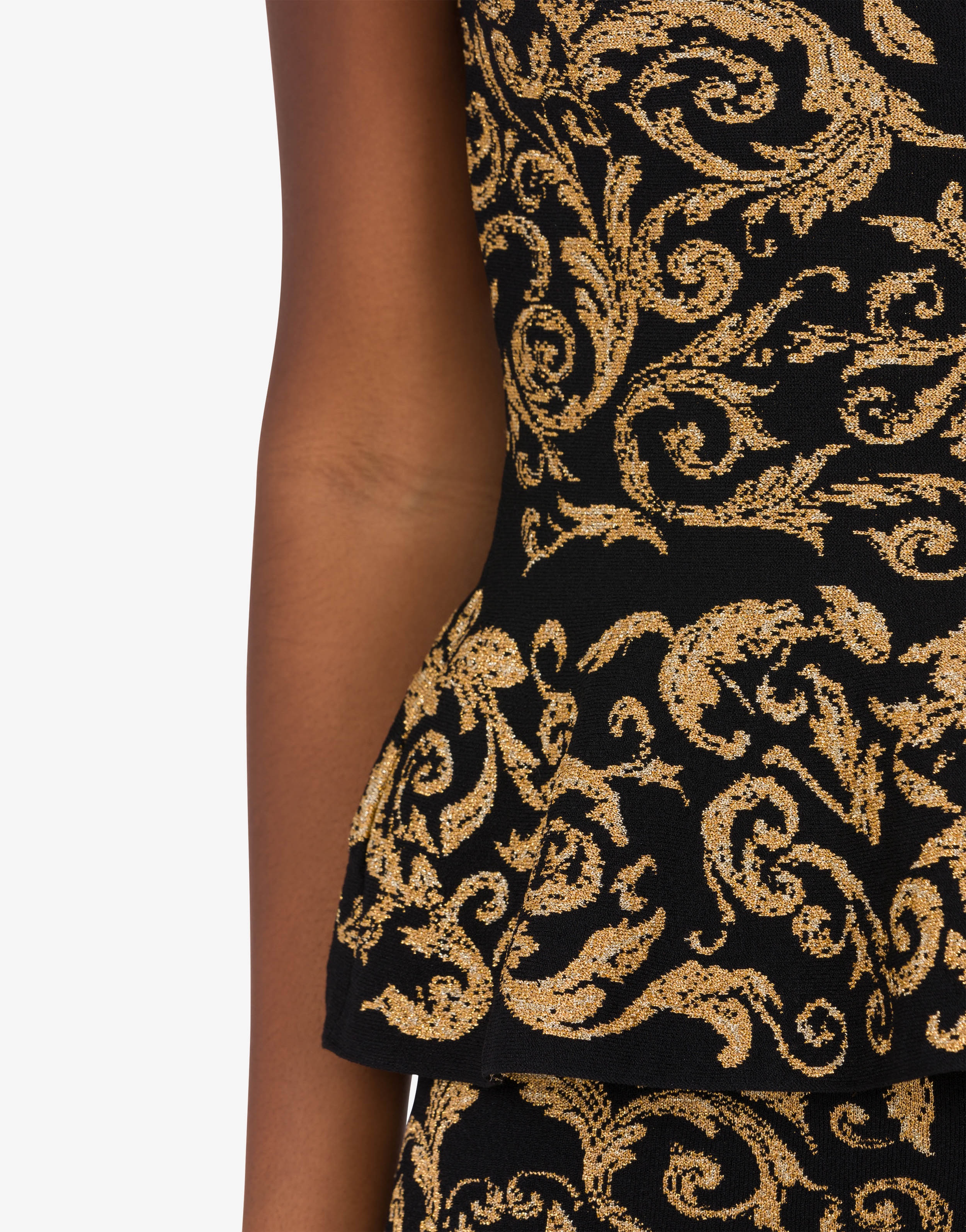 BAROQUE JACQUARD CORSET TOP - 4
