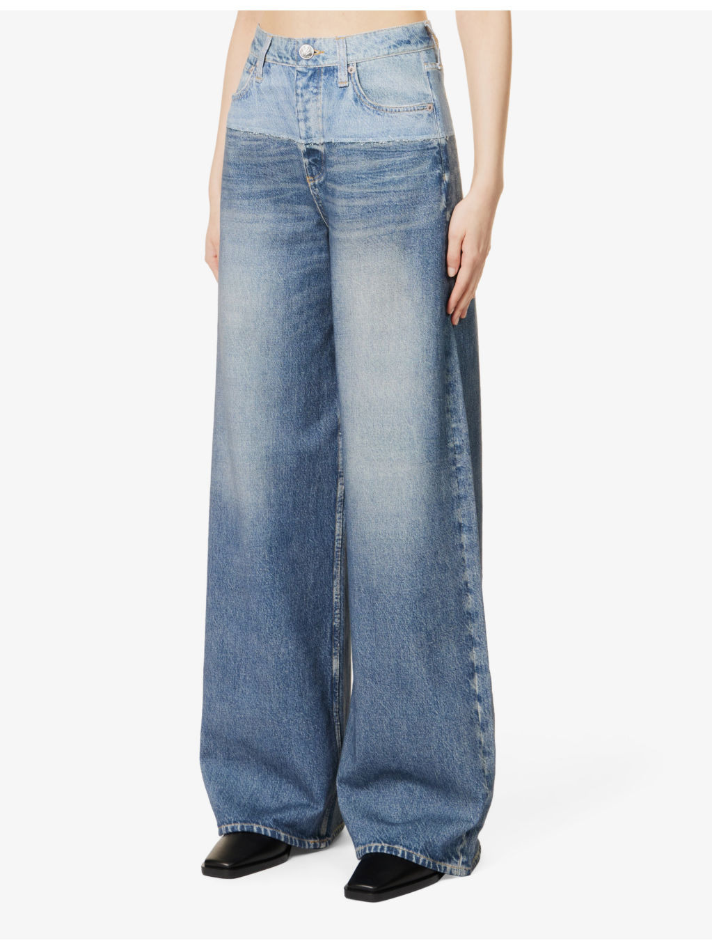 Miramar Sofie wide-leg mid-rise cotton-jersey trousers - 3