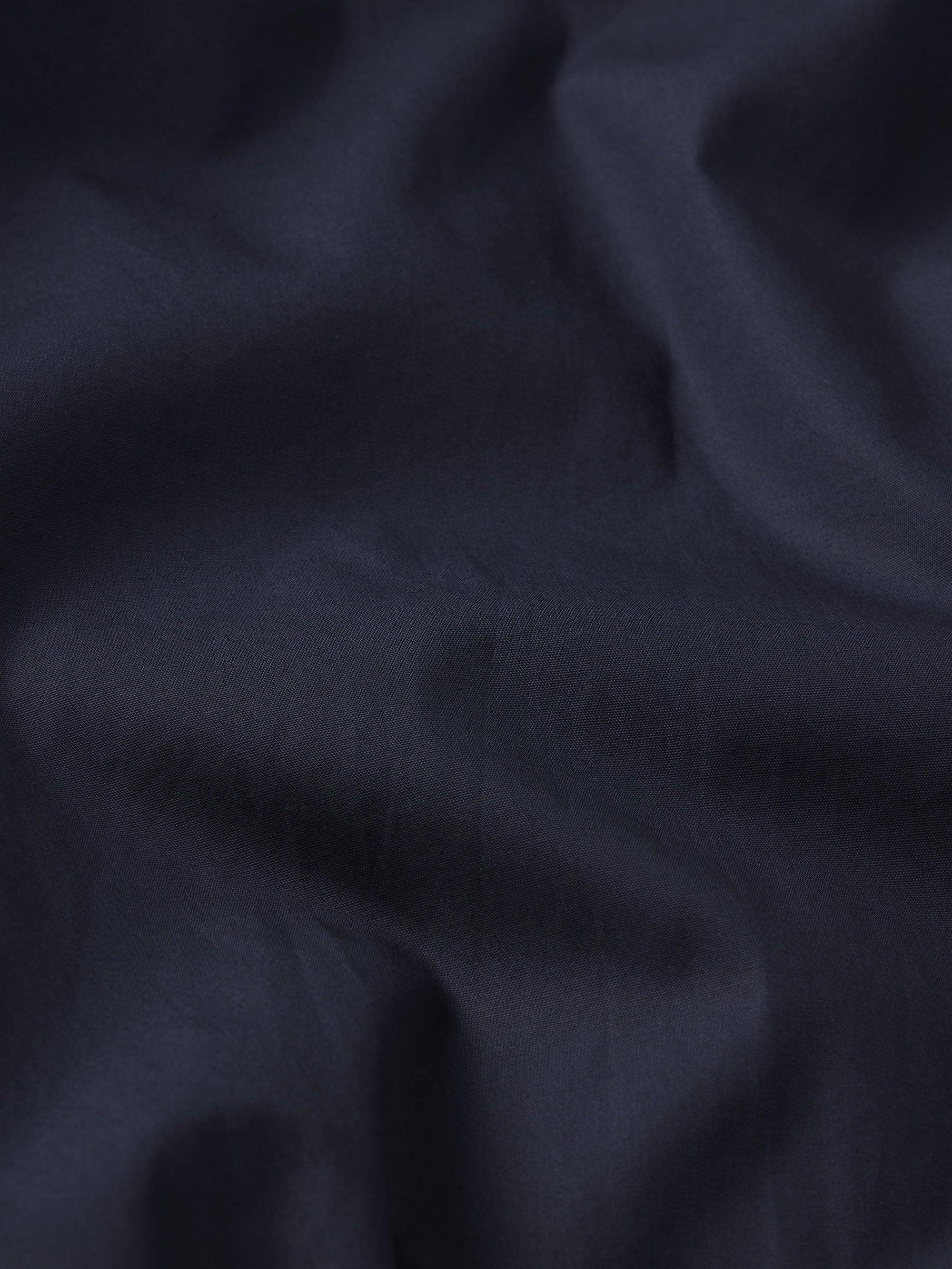 Poplin Cotton Jacket in Dark Navy - 2