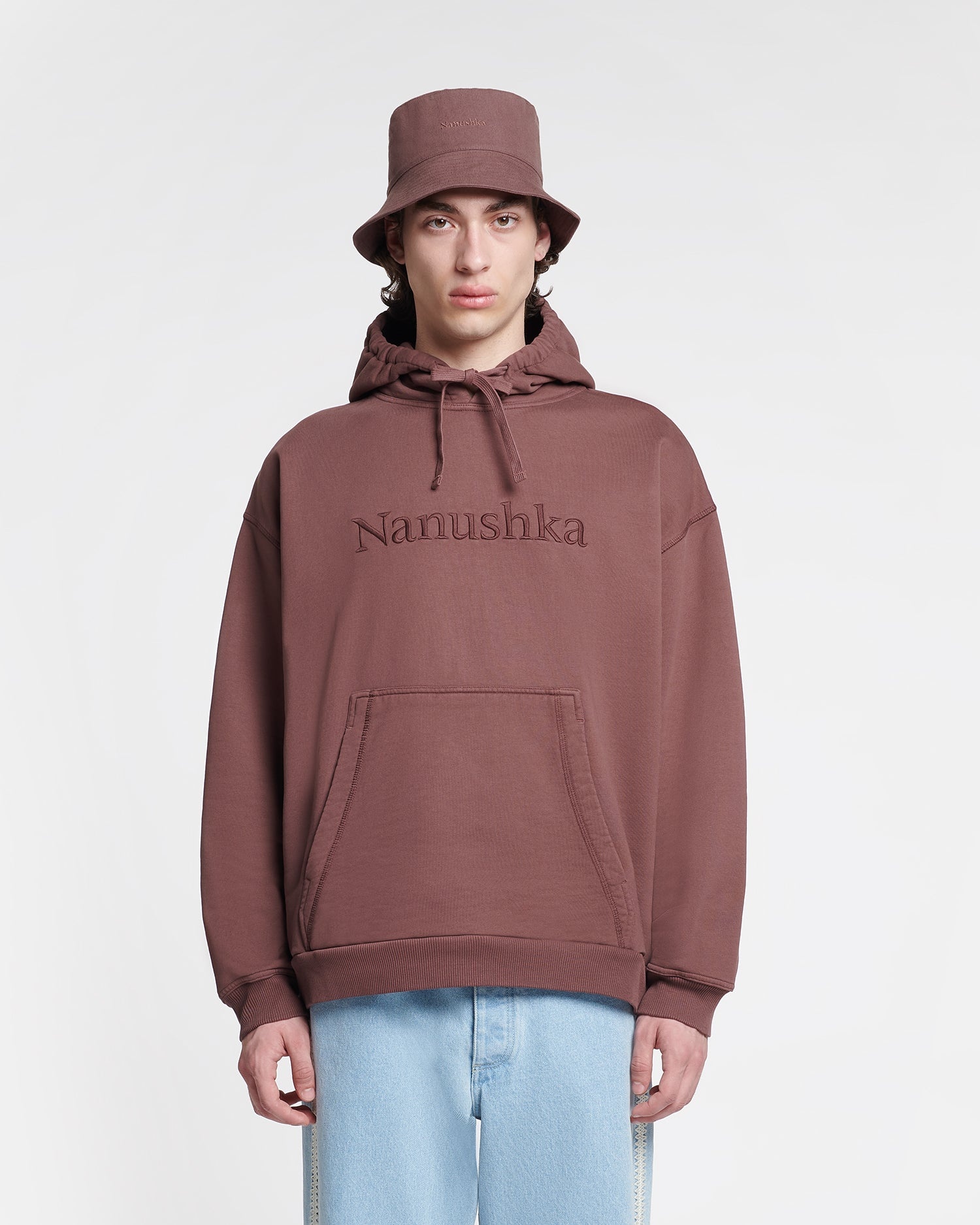 Cotton-Fleece Hoodie - 8