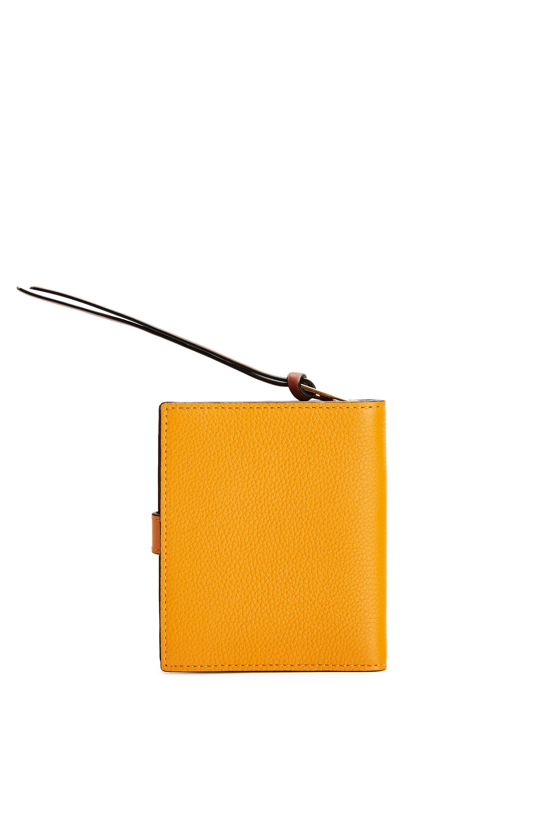 Compact zip wallet in soft grained calfskin - 3