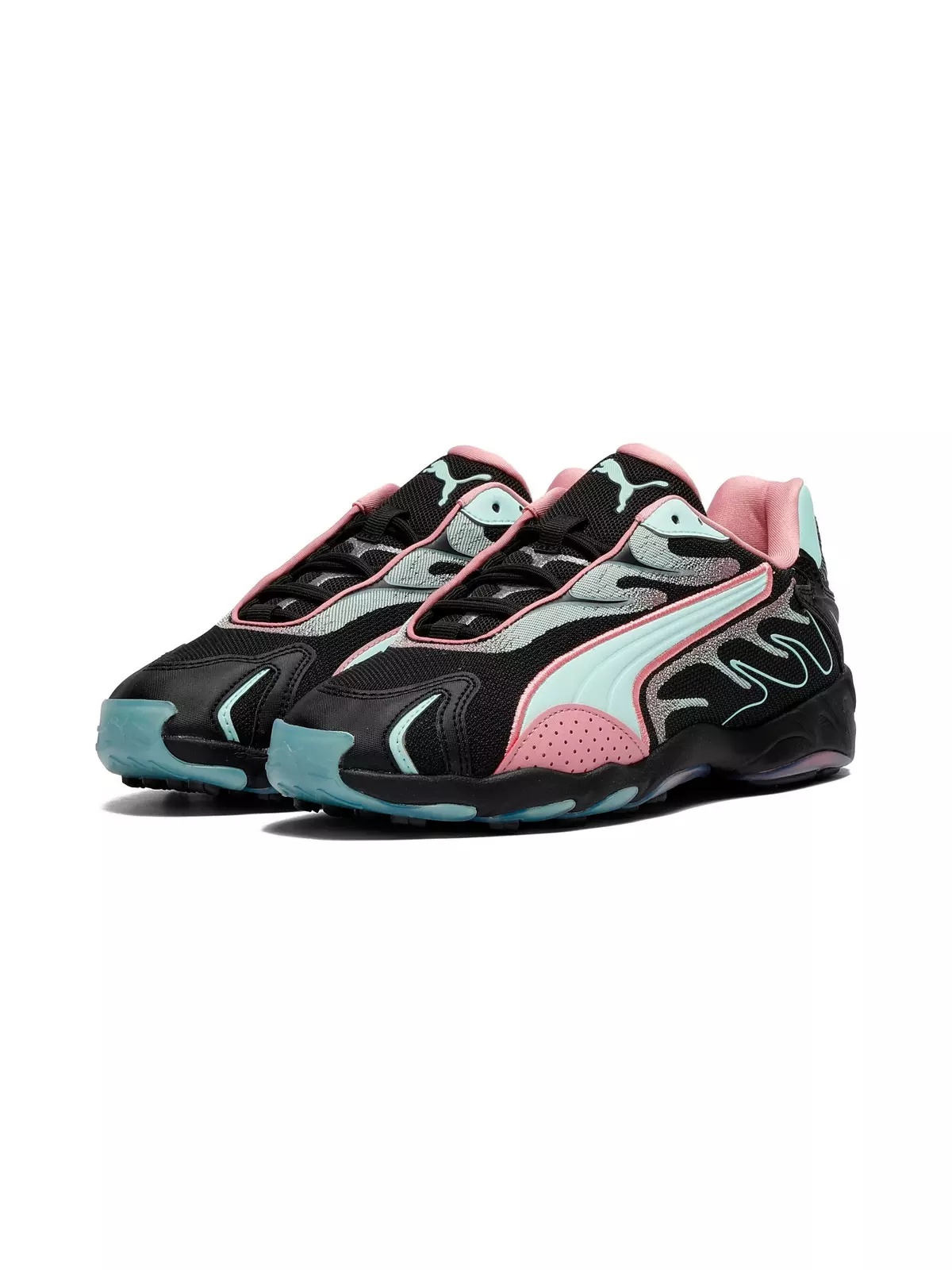 PUMA Inhale Speed Style "PUMA Black/Poised Pink" Women's Shoe - 3