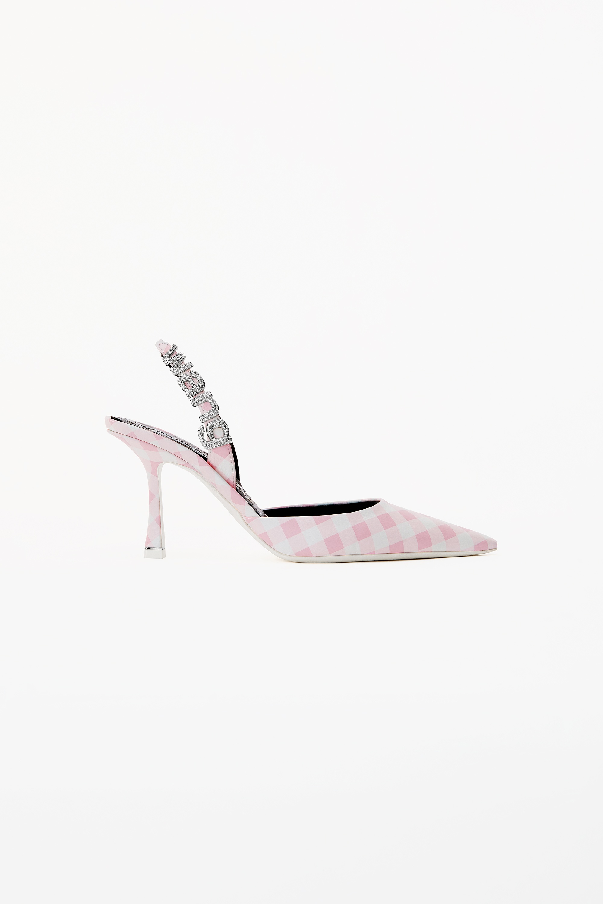 GRACE PUMP IN GINGHAM LEATHER - 1