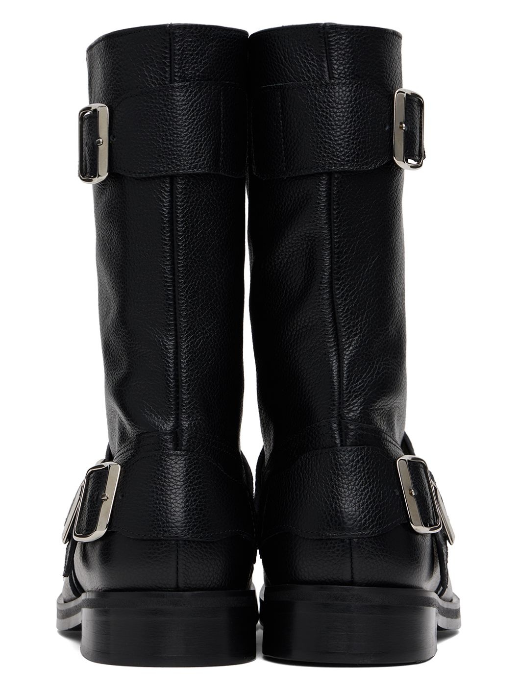 SSENSE Exclusive Black Biker Boots - 2