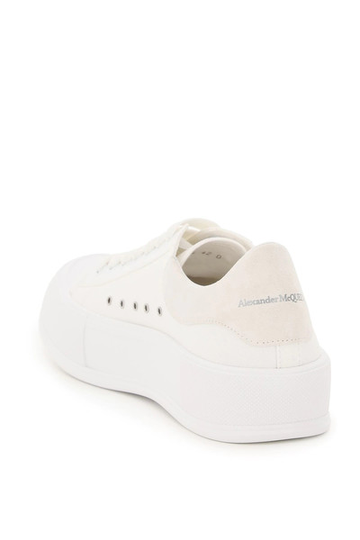 Alexander McQueen CANVAS SKATE SNEAKERS outlook