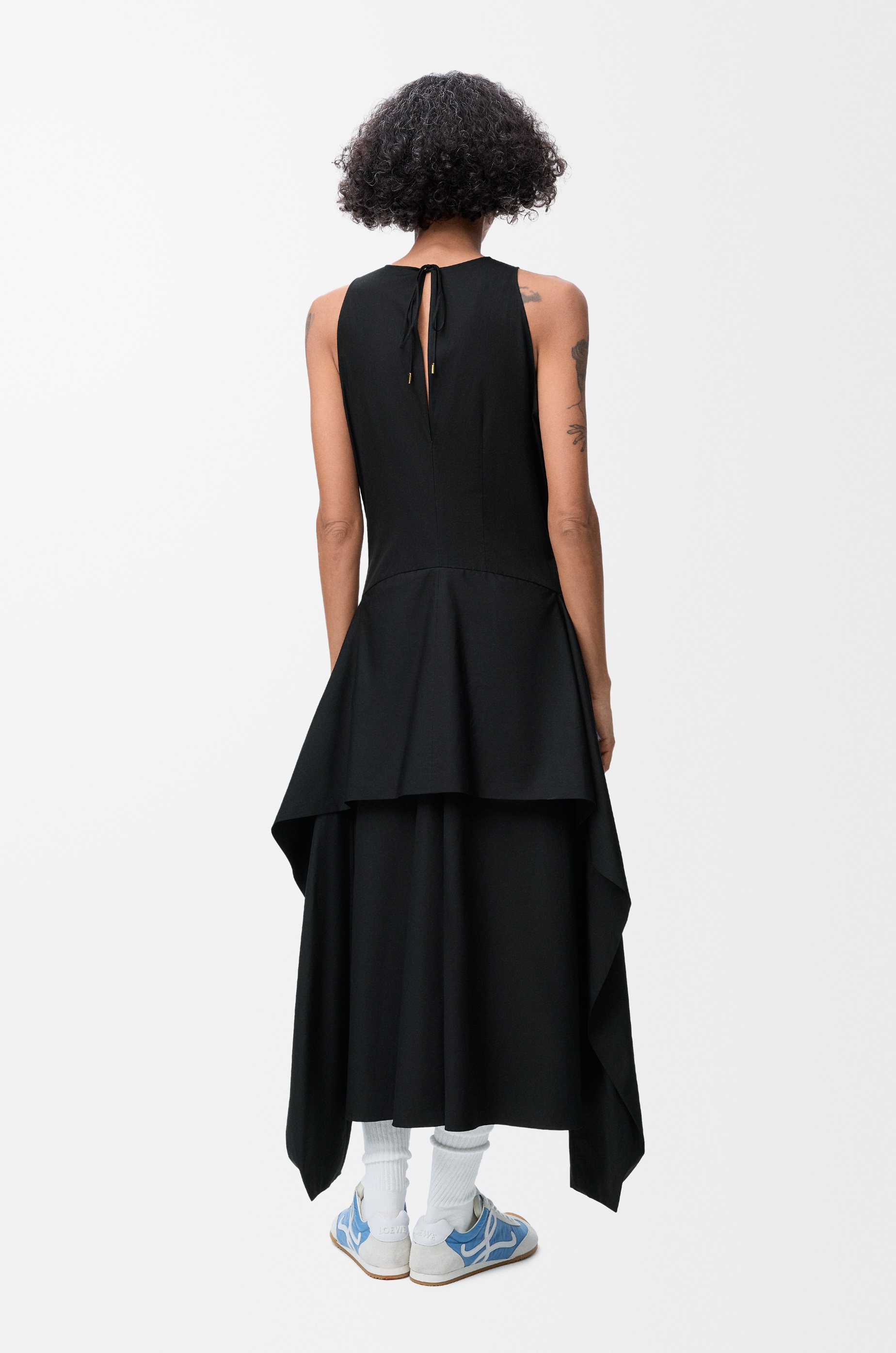 Wrap dress in cotton - 4