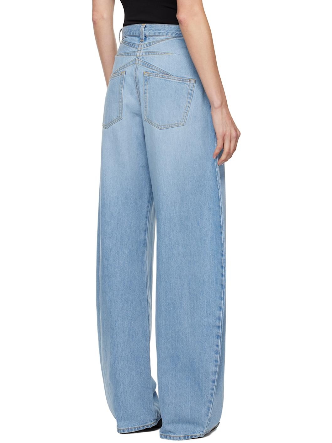 Blue Round Jeans - 3