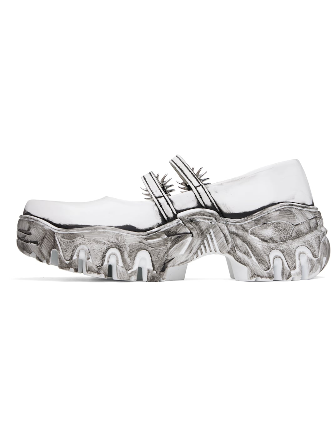 White MJ Quantum Loafers - 3