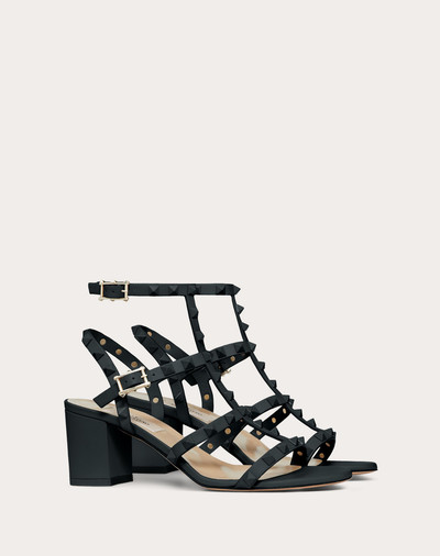 Valentino Rockstud Ankle Strap Calfskin Leather Sandal with Tonal Studs 60 mm outlook