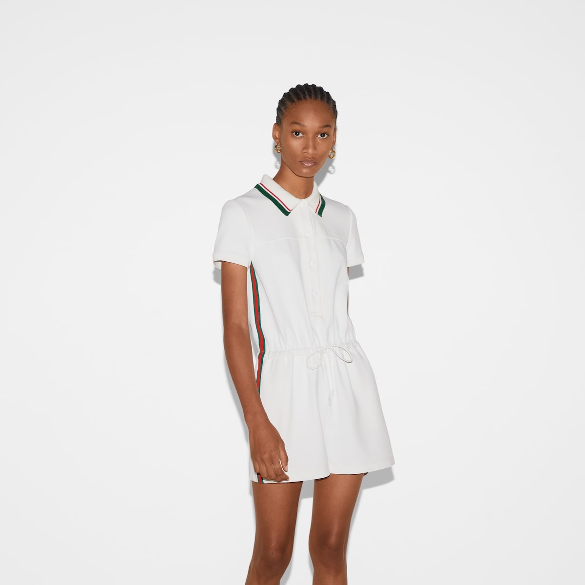 Jersey drill jumpsuit with Web - 3
