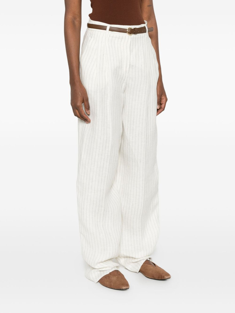 Fonte striped belt trousers 3