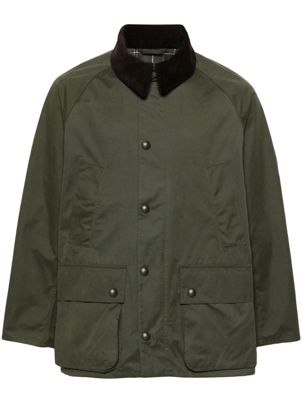 Bedale contrasting-collar jacket - 1