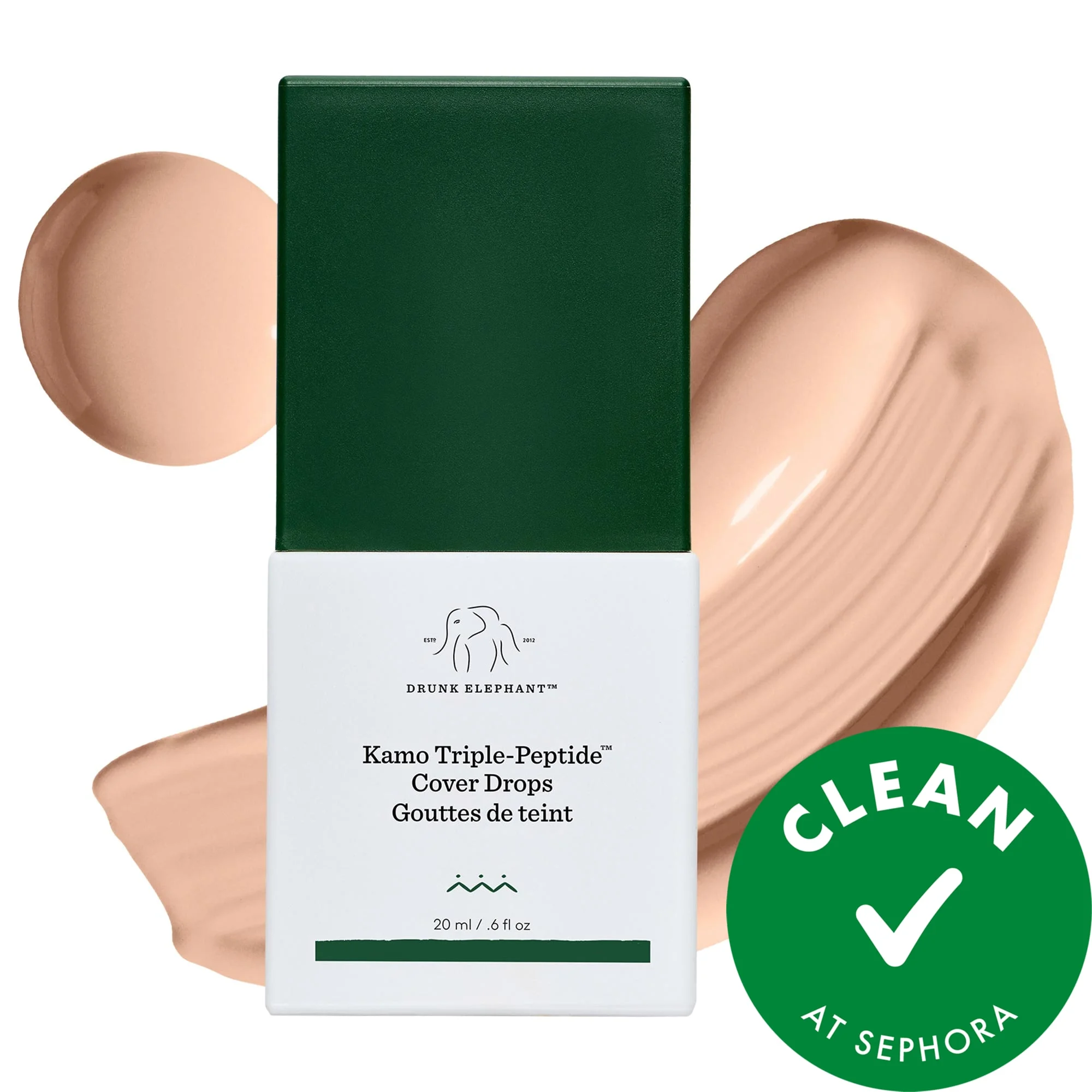 Kamo Triple-Peptide Multi-Use Serum Foundation - 1