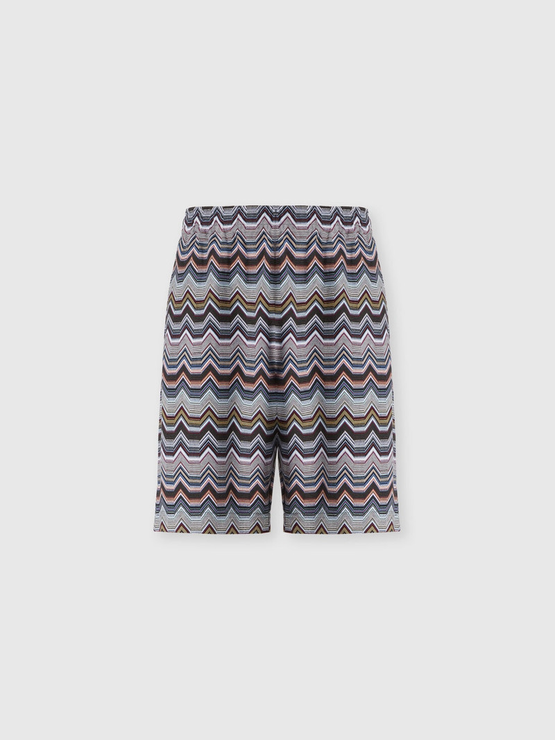 Pure cotton zig zag shorts 1