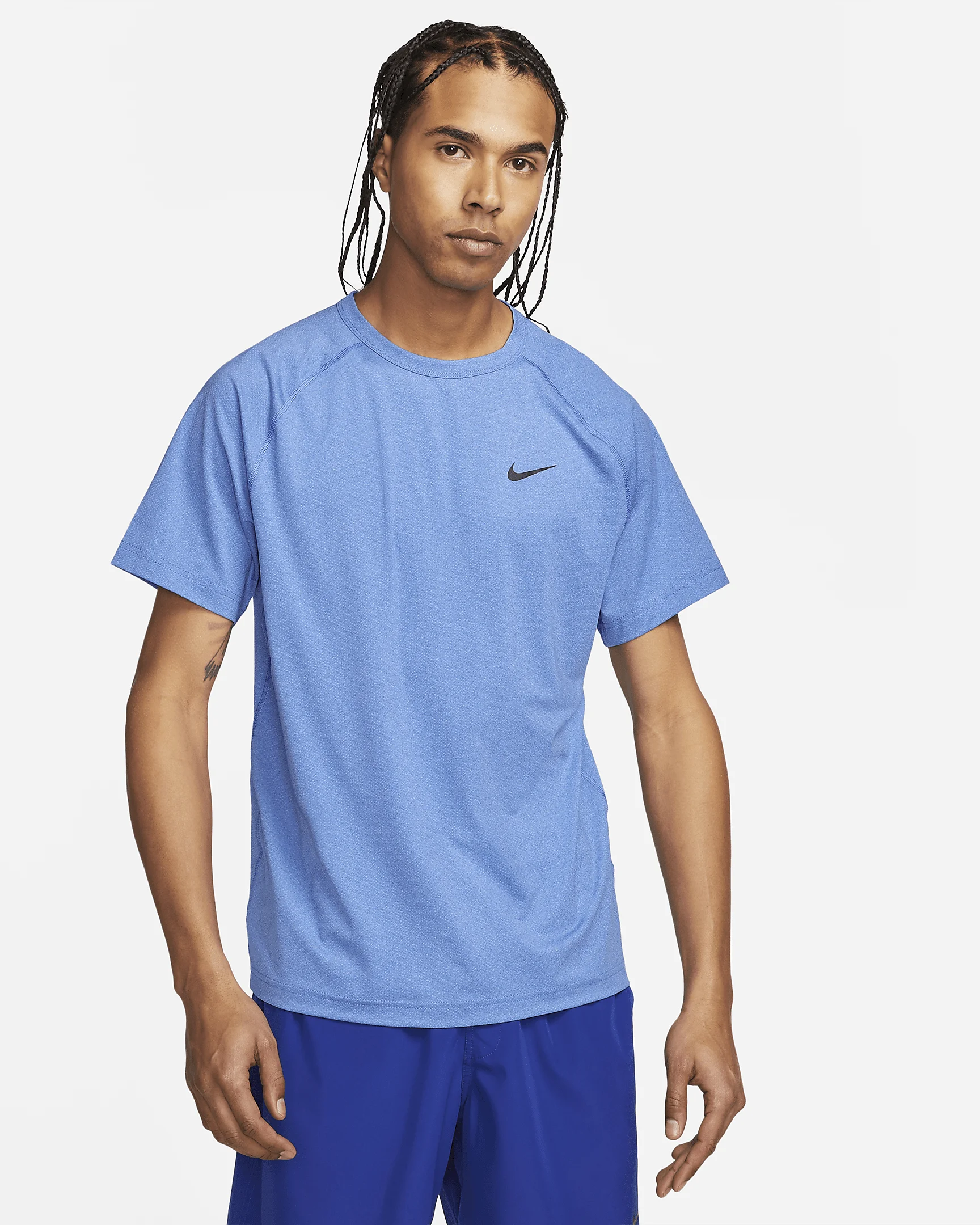 Nike Ready Men's Dri-FIT Short-Sleeve Fitness Top - 1