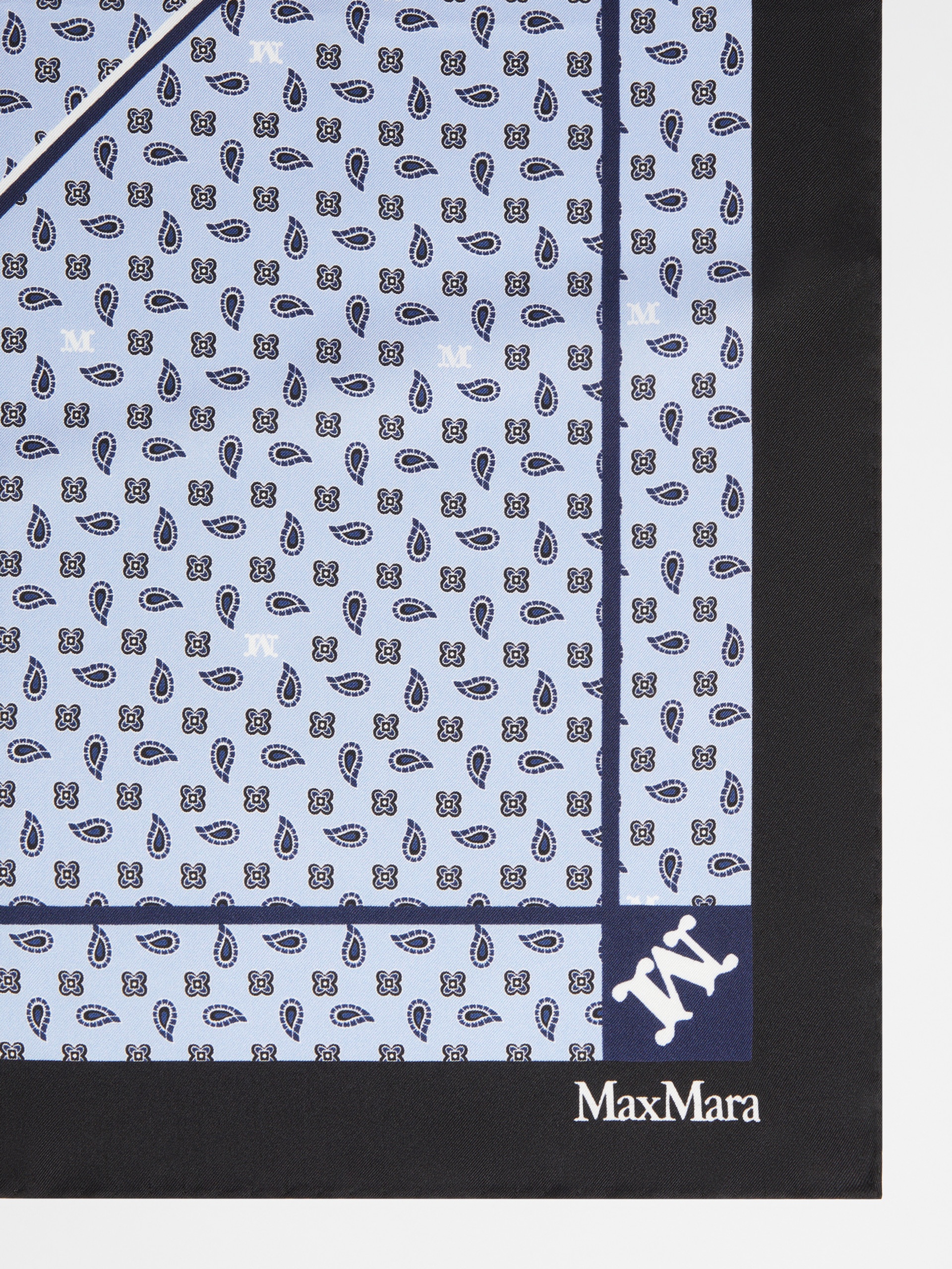 MXACARRE90W1 Printed silk oversized scarf - 2