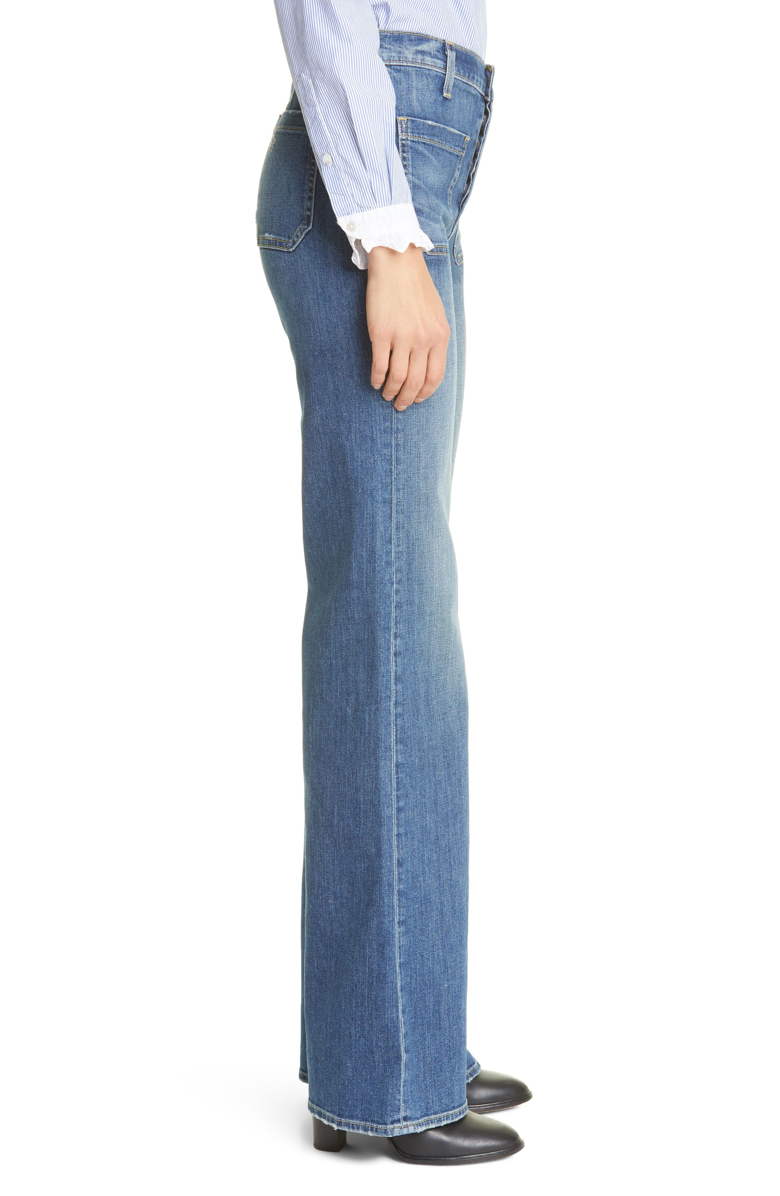 Florence Patch Pocket Jeans - 3