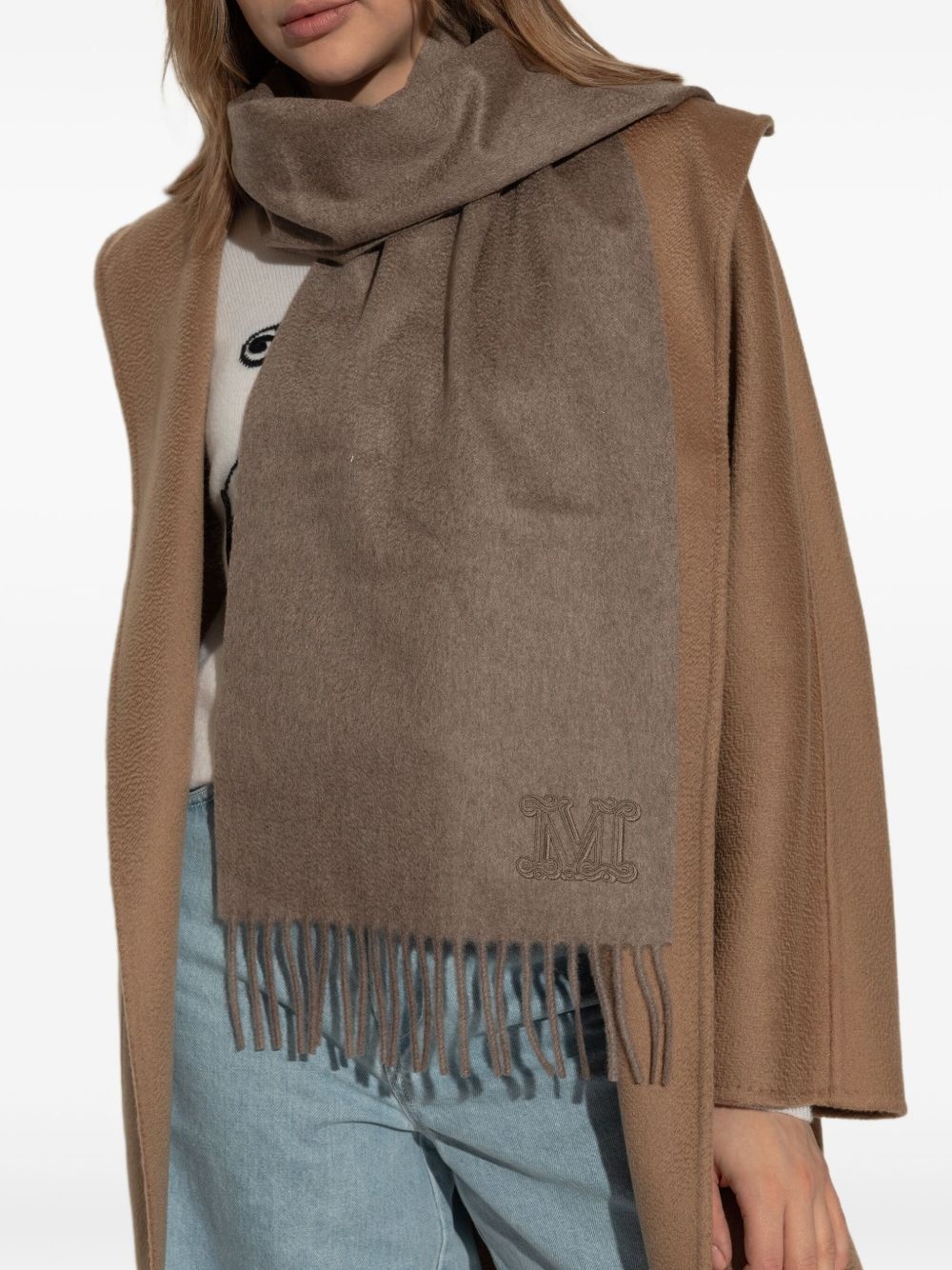 fringed scarf - 4