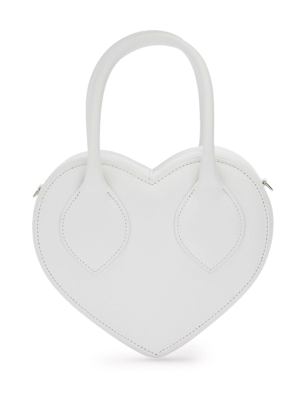 Heart Handle leather shoulder bag - 2