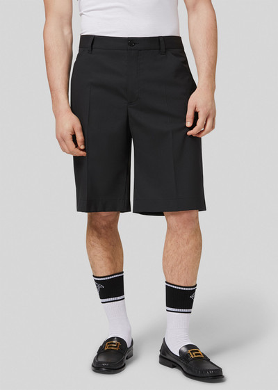 VERSACE Wool Shorts outlook