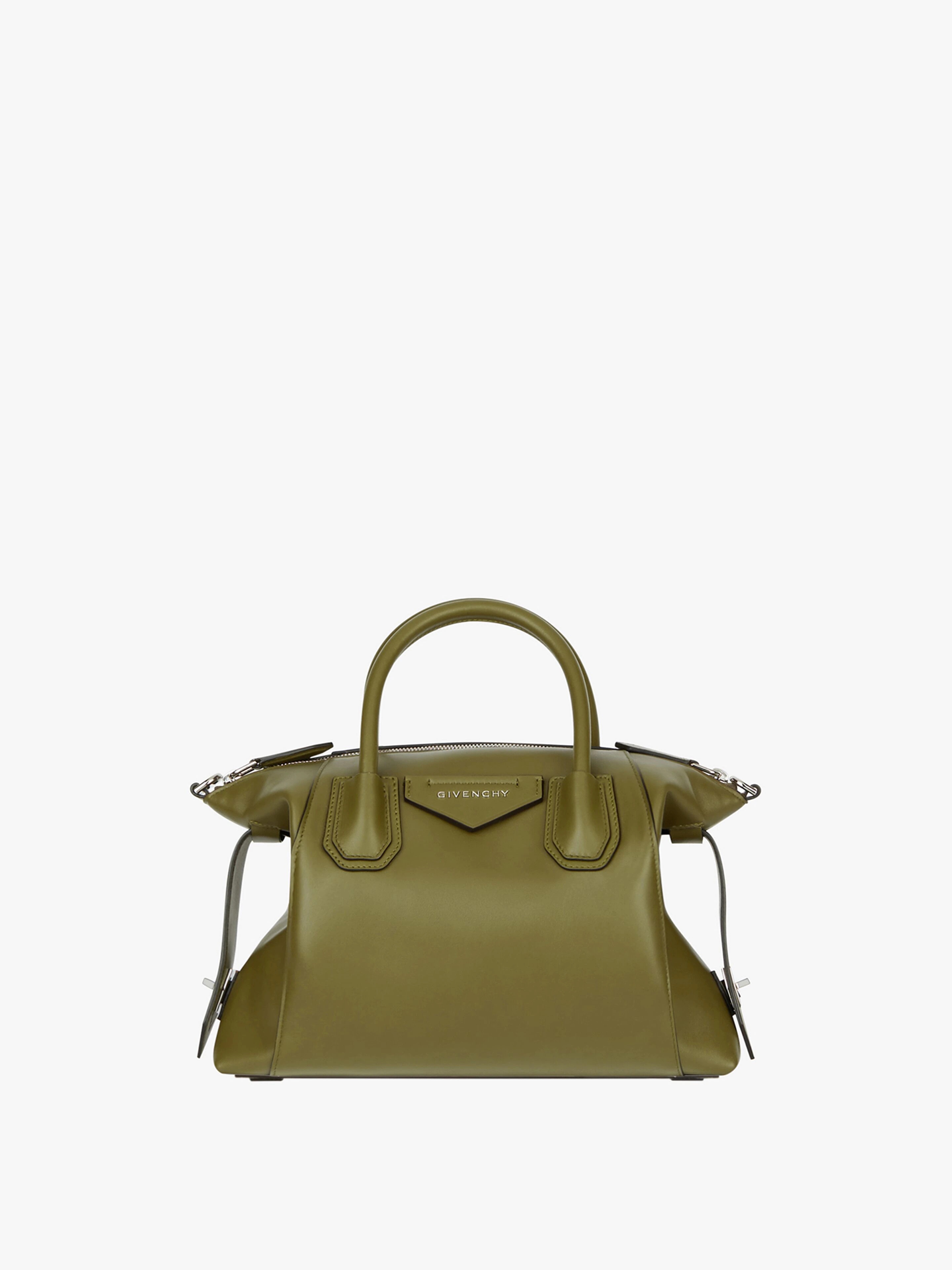 SMALL ANTIGONA SOFT BAG IN SMOOTH LEATHER - 1