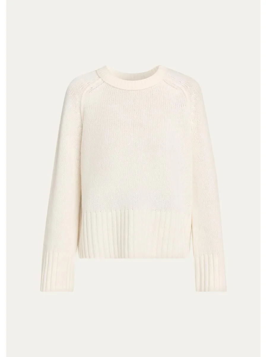 Curtis Cashmere Crewneck Sweater - 1