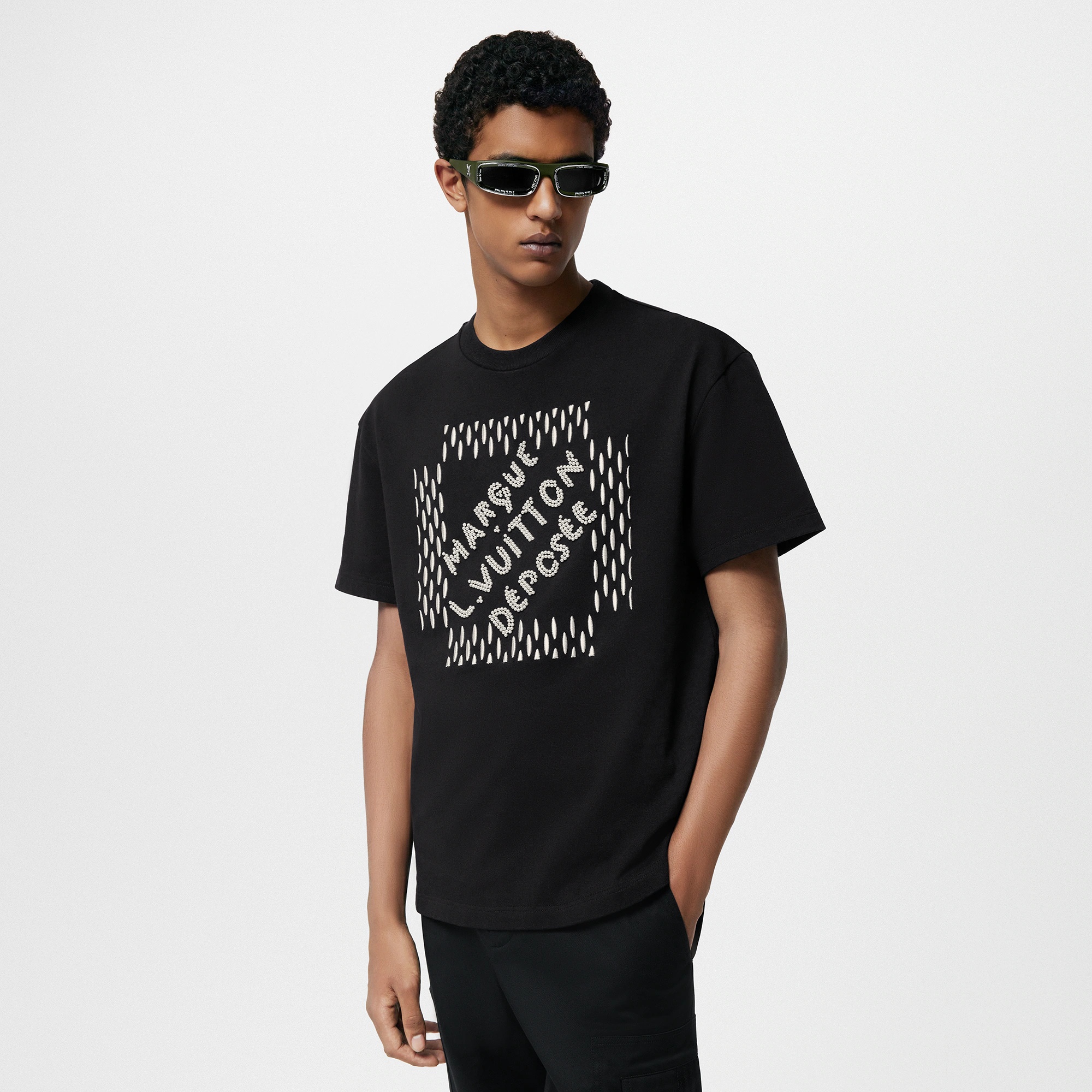 Embroidered Signature Cotton T-Shirt - 2