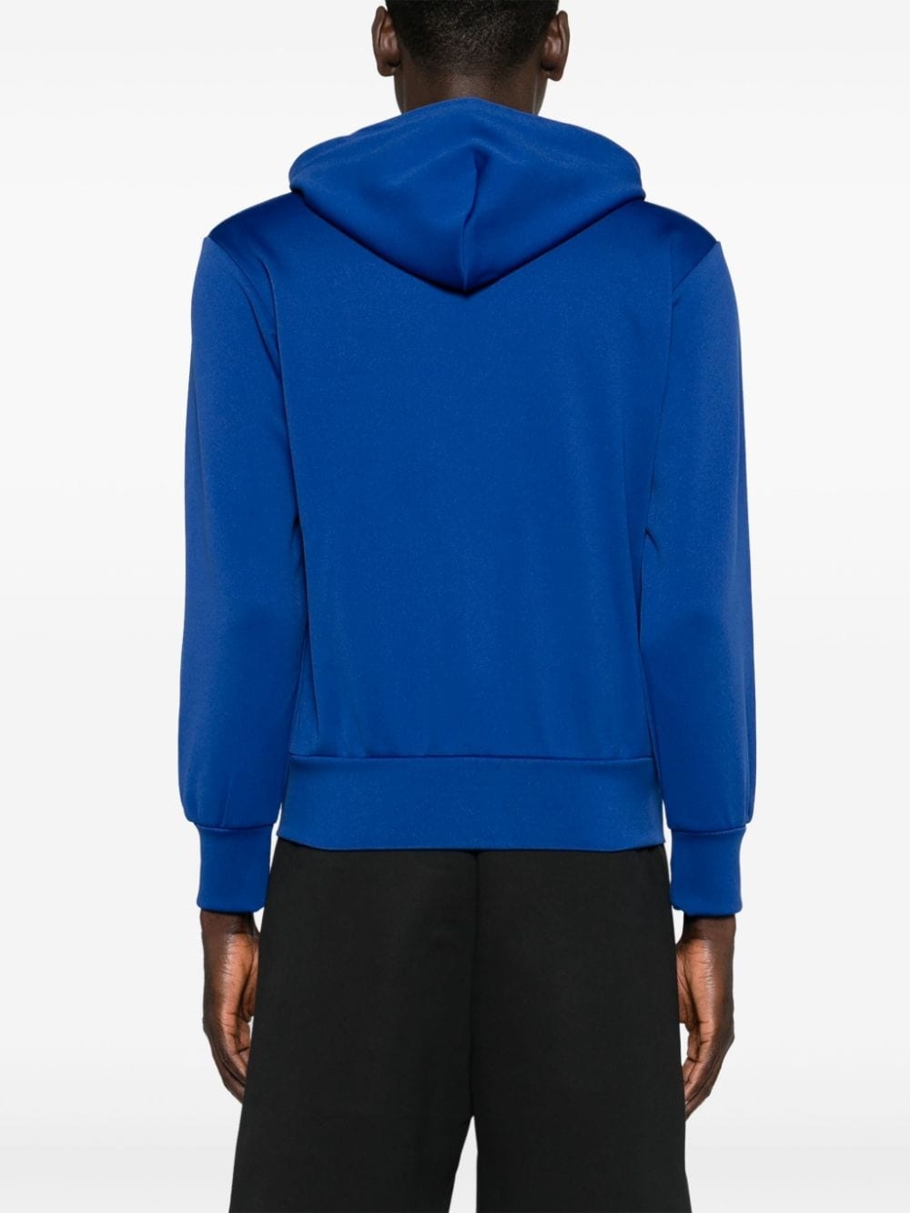 heart-patch zip-up hoodie - 5