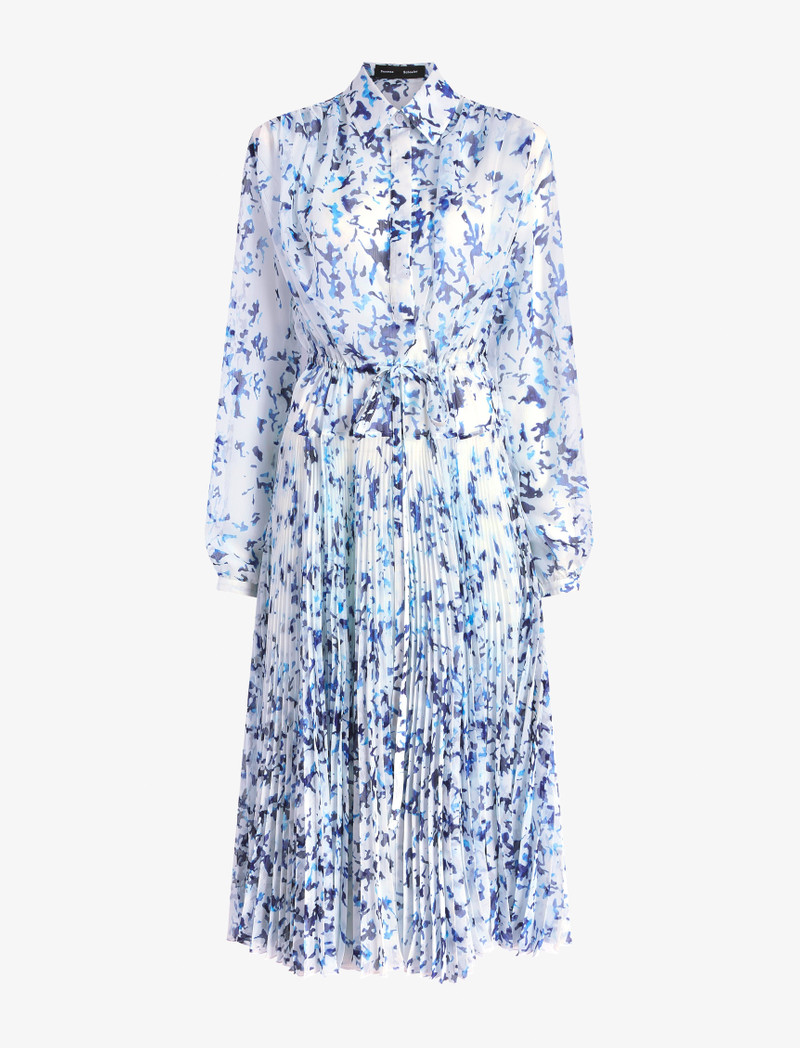 Jones Dress in Printed Crinkle Chiffon 1