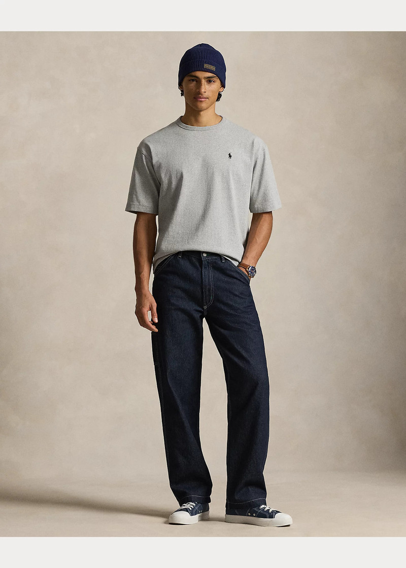 Relaxed Fit Jersey Crewneck T-Shirt 3