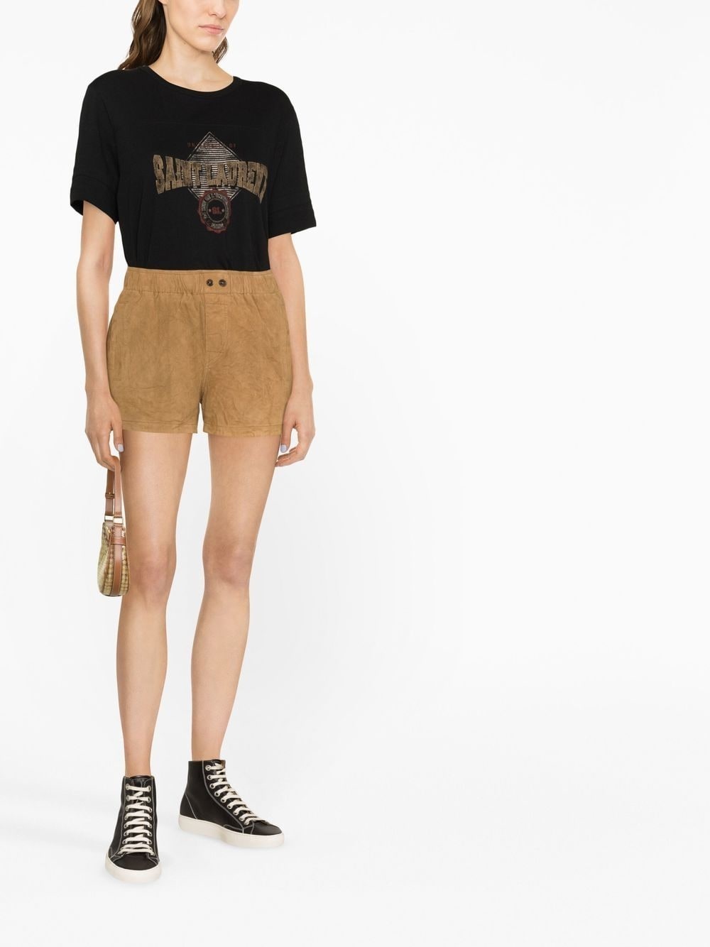 Paxi suede shorts - 2