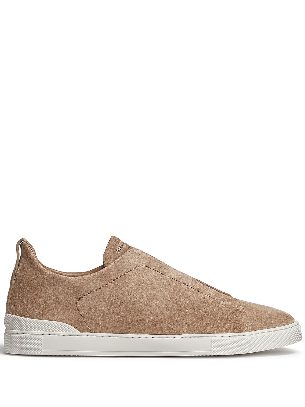 Suede Slip-On Sneakers - 1