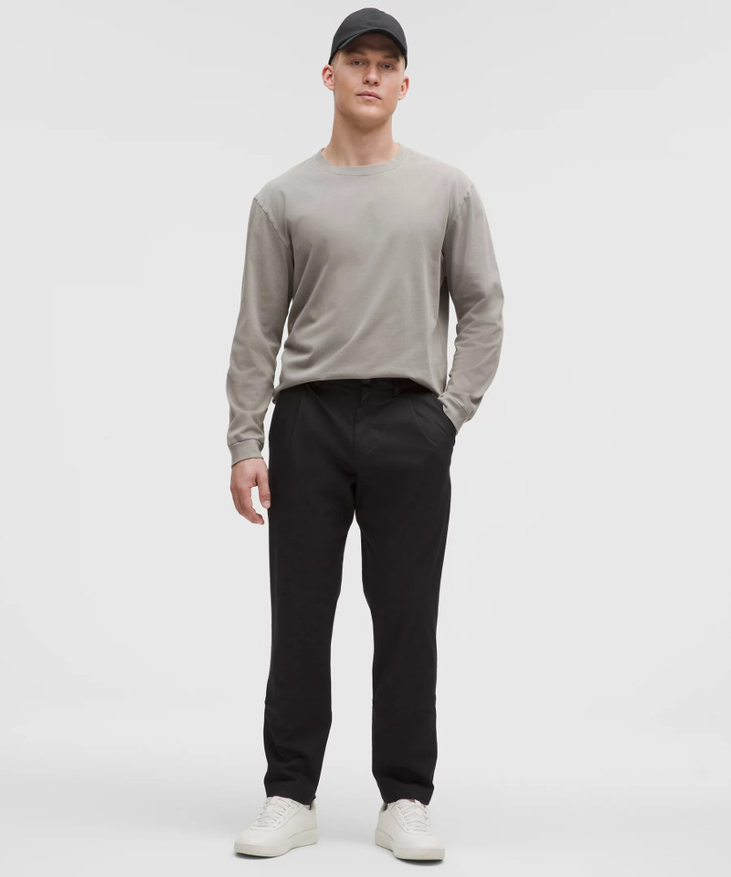 lululemon Cotton Twill Pleat-Front Trouser *Regular outlook